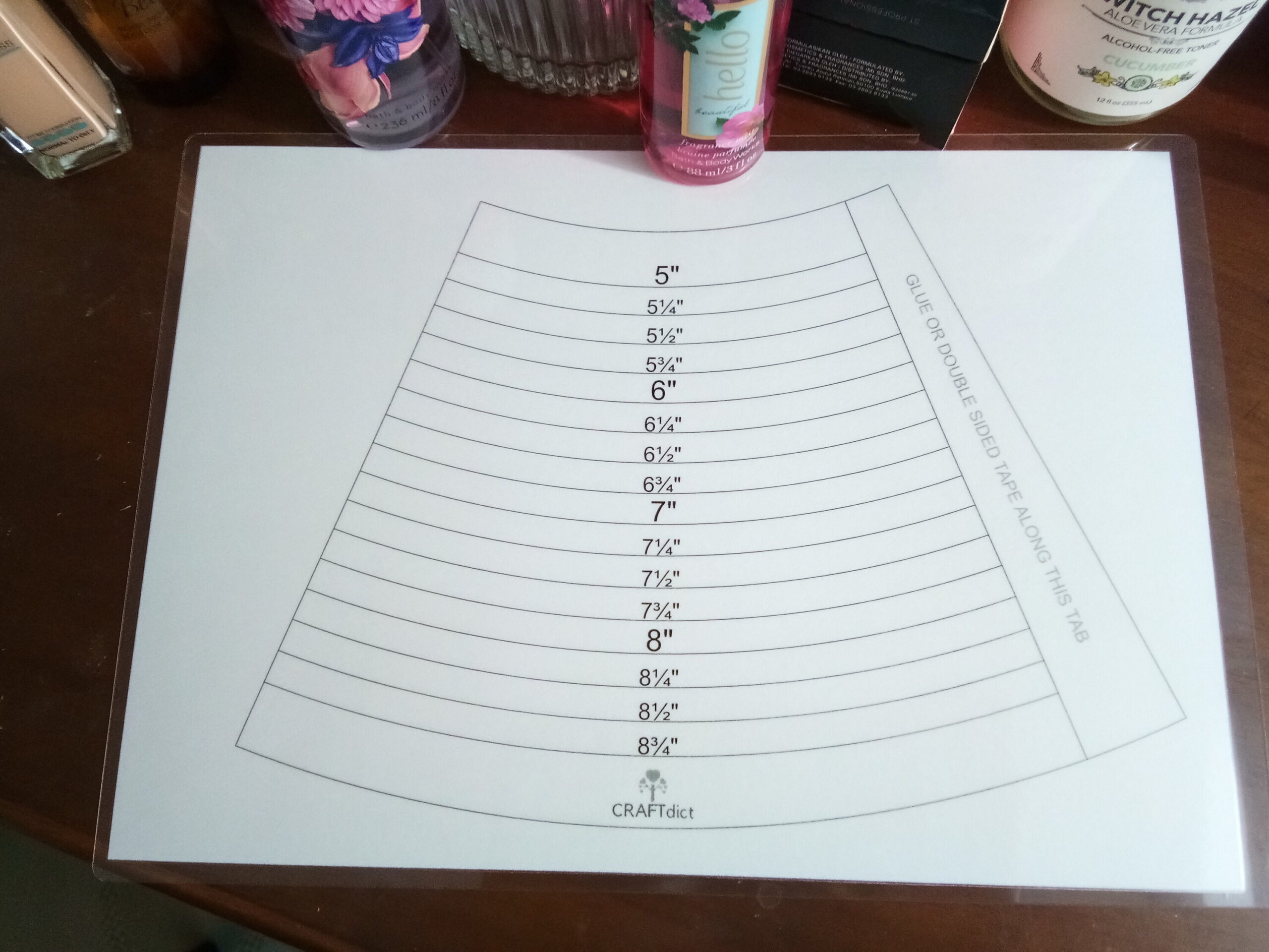 Printable Bracelet Sizer Cone Template A4 Size - Etsy inside FREE Printable Bracelet Sizer Cone