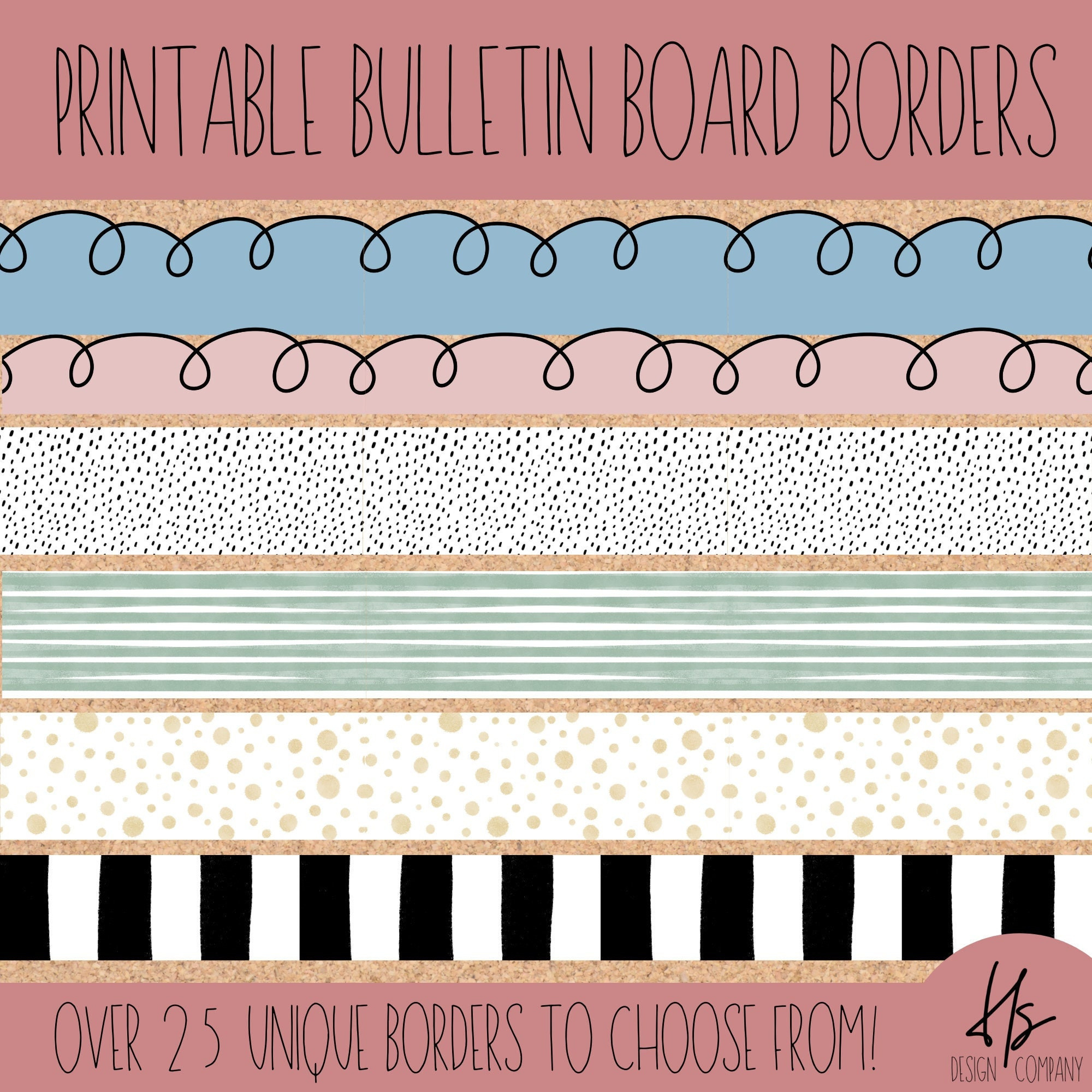 Printable Modern Colorful Bulletin Board Borders | Printable with FREE Printable Bulletin Board Borders Template For Office