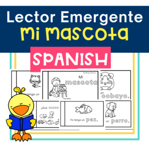 Printable Spanish Emergent Readers | Bilingual Mami with Free Printable Books In Spanish