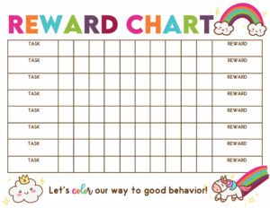 Printable Sticker Reward Chart - Printable Bingo Cards with regard to Free Printable Behavior Reward Charts