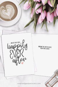 Printable Wedding Card For Couple Bridal Shower Instant Download with regard to FREE Printable Bridal Shower Greeting Cards