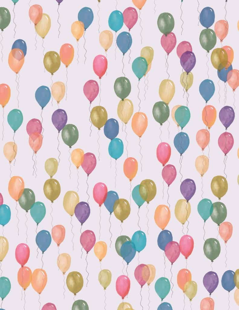 Printable Wrapping Paper (60 Free Pdfs For All Occasions) regarding FREE Printable Birthday Wrapping Paper
