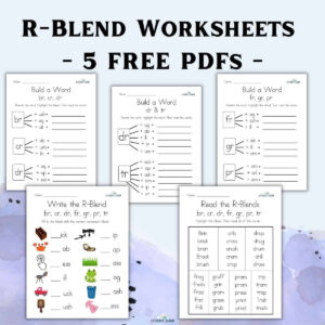 R Blends Words And Worksheets (5 Free Printables) - Literacy Learn within Free Printable Blending Words Worksheets
