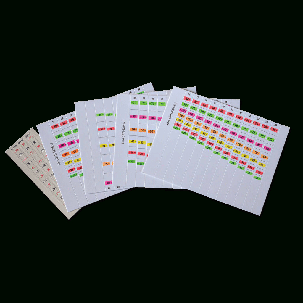 Replacement Sight Tapes | Hha Sports for Free Printable Archery Sight Tapes