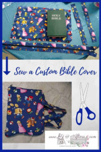 Sew A Custom Bible Cover With Handles And A Zipper – B4 And Afters with regard to FREE Printable Bible Cover Pattern