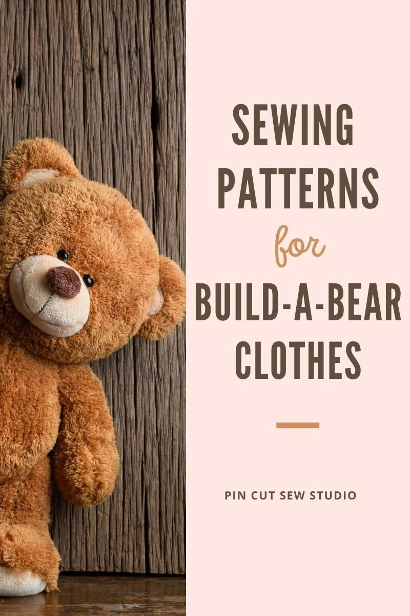 Sewing Patterns For Build-A-Bear Clothes — Pin Cut Sew Studio with regard to FREE Printable Build A Bear Clothes Patterns