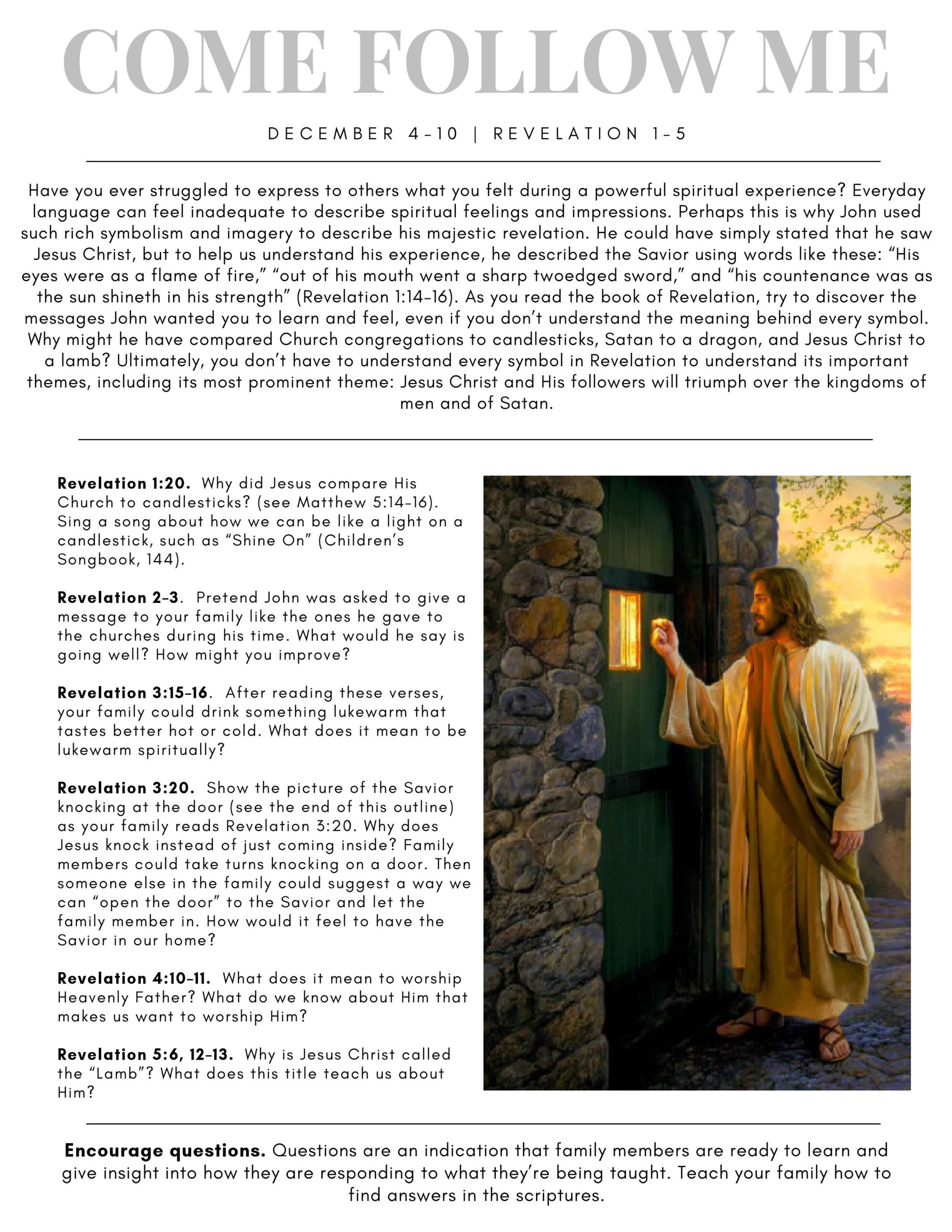 She&amp;#039;S Crafty: Come Follow Me Bible Study Free Printable Revelation 1-5 with regard to Free Printable Bible Study On Revelation