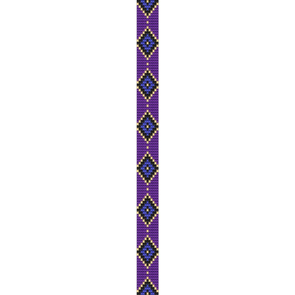 Simple Loom Seed Bead Patterns | Loomerly intended for FREE Printable Bead Loom Bracelet Patterns