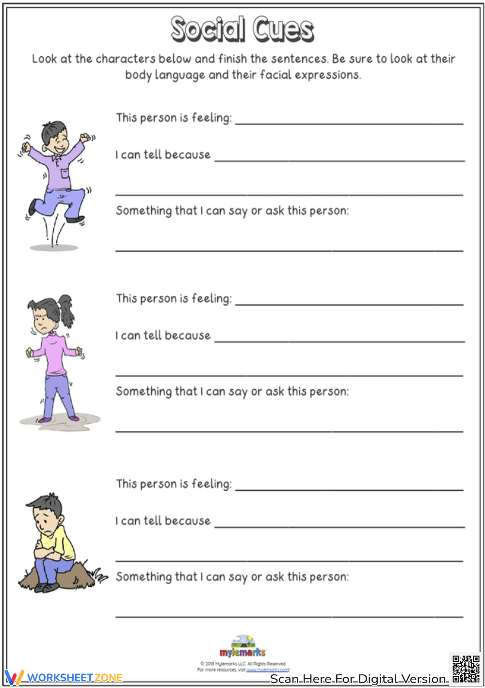 Social Skills For Autism Worksheets &amp;amp; Printable pertaining to Free Printable Autism Worksheets Printables
