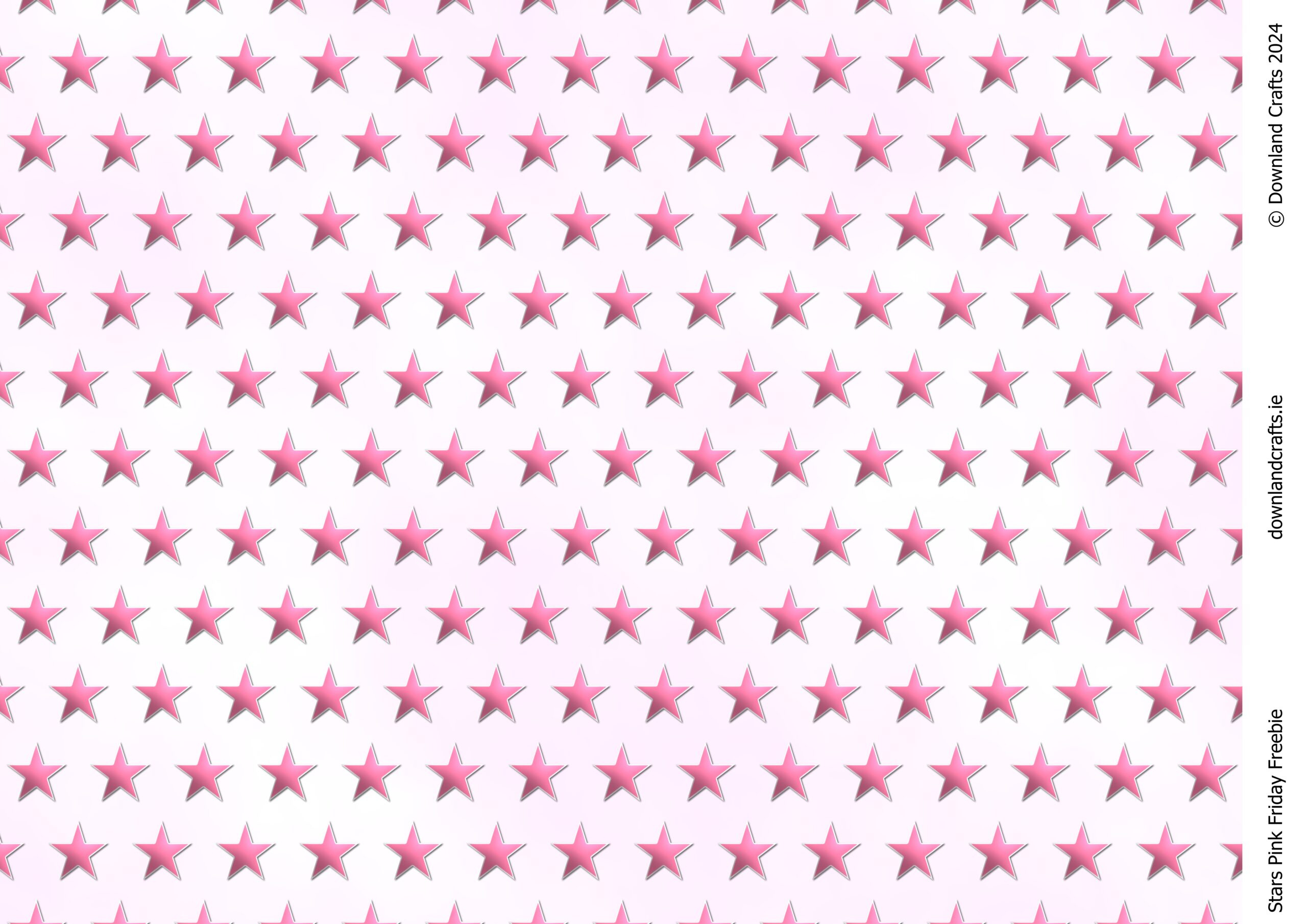 Stars Pink Friday Freebie - Downland Crafts - Free Design Paper with regard to FREE Printable Background Papers For Card Making