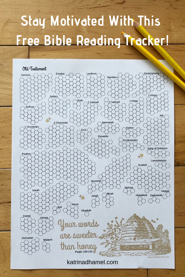 Stay Encouraged With Printable Bible Reading Trackers! intended for FREE Printable Bible Reading Tracker