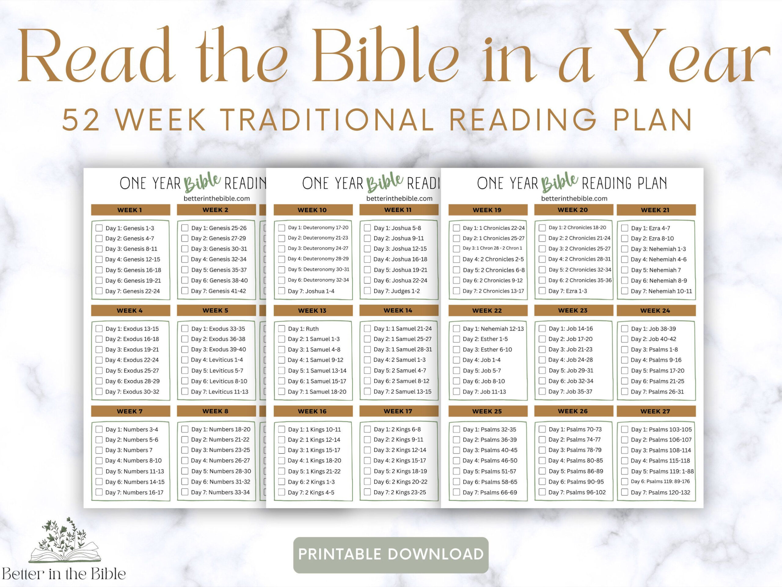 Study Bible For Women 2024 Printable Bible Reading Plan, Read The for FREE Printable Bible In A Year Reading Plan