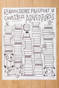 The 2023 Printable Reading Log - Everyday Reading within FREE Printable Book Reading Log