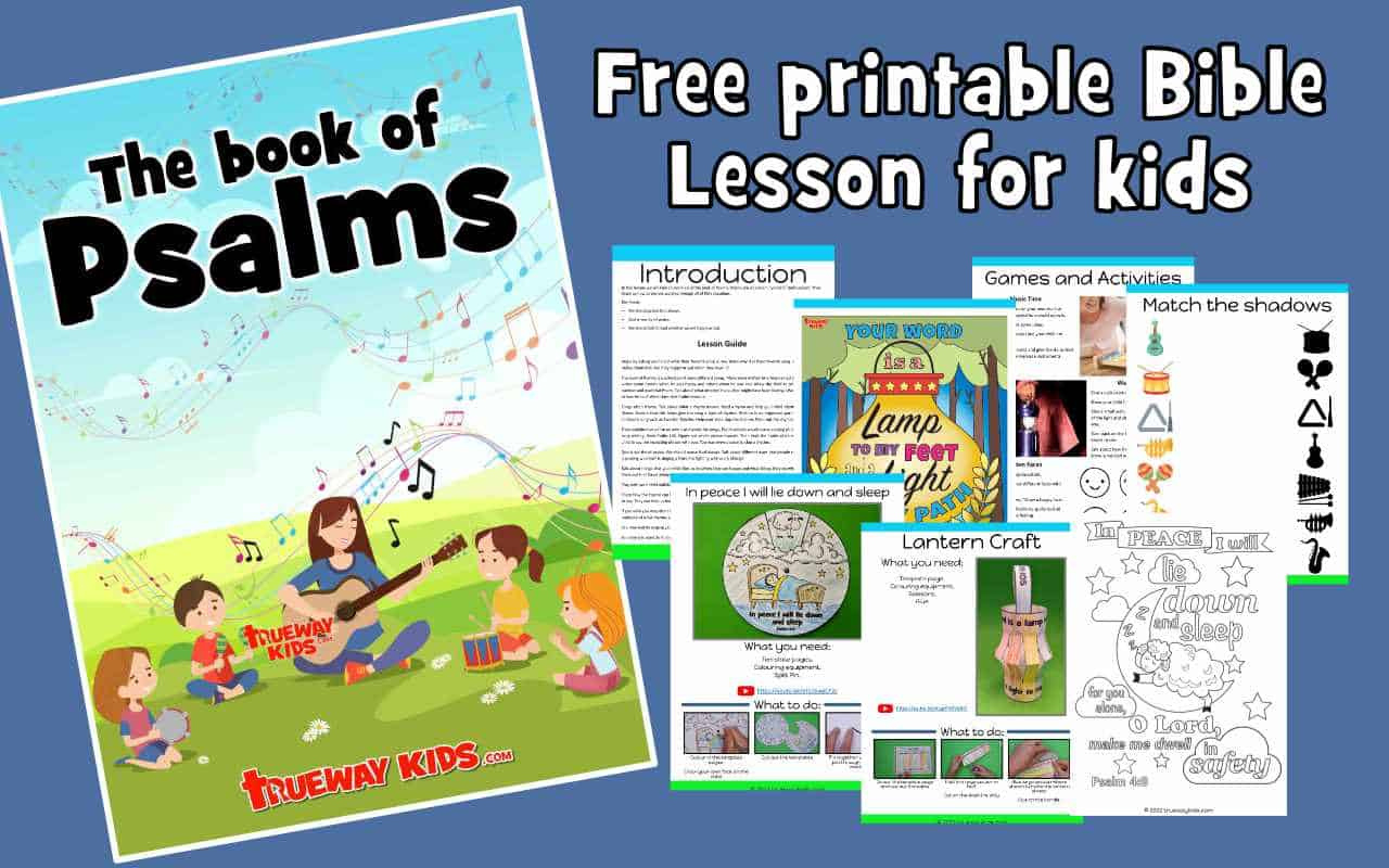 The Book Of Psalms - Trueway Kids for Free Printable Book Of Psalms