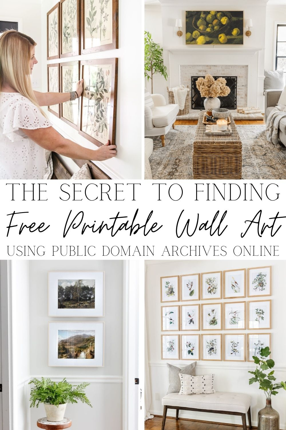 The Secret To Find Free Printable Wall Art Online - Bless&amp;#039;Er House for Free Printable Art For The Home