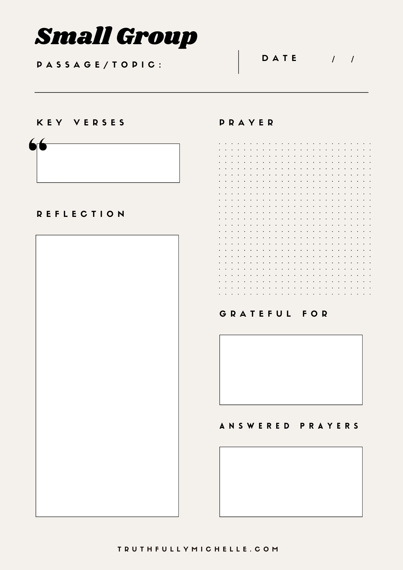 The Ultimate Printable Bible Study Planner Template Bundle for Free Printable Bible Studies For Small Groups