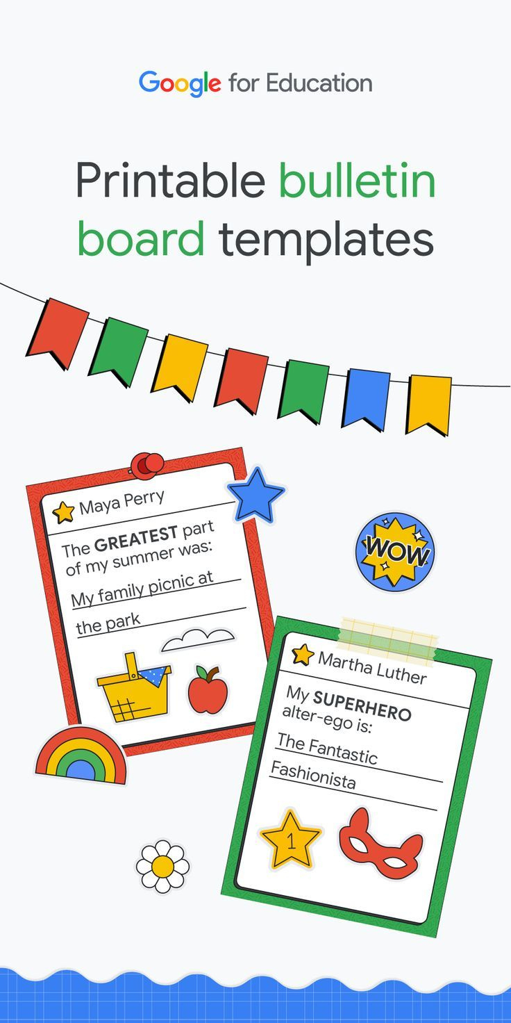 Use These Printable Bulletin Board Templates for FREE Printable Bulletin Board Templates