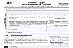 W-9 Form—Fill Out The Irs W-9 Form Online For 2023 | Smallpdf regarding FREE Printable Blank W 9 Form