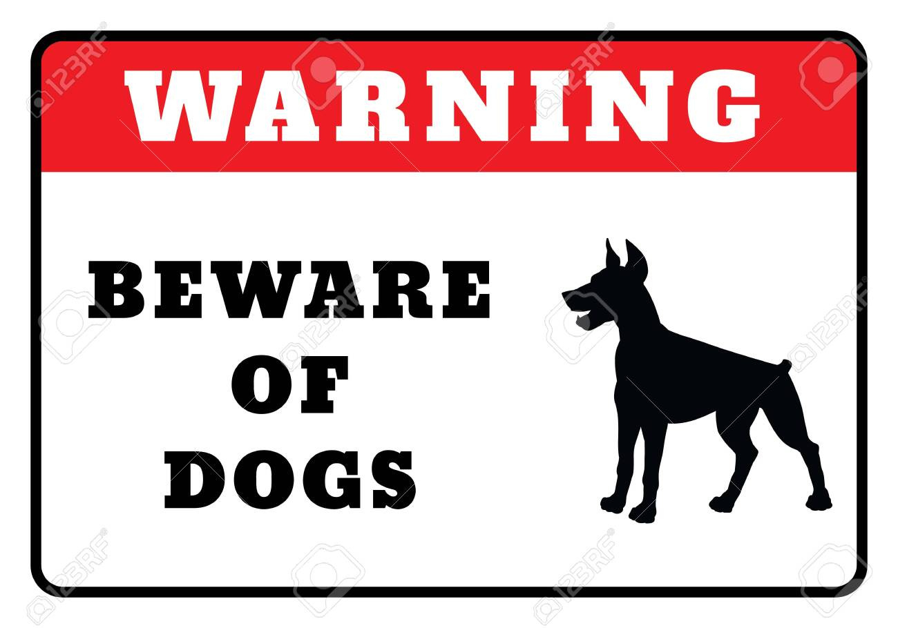 Warning Beware Of Dog Sign 2025 | Www.yummybowl intended for FREE Printable Beware of Dog Sign