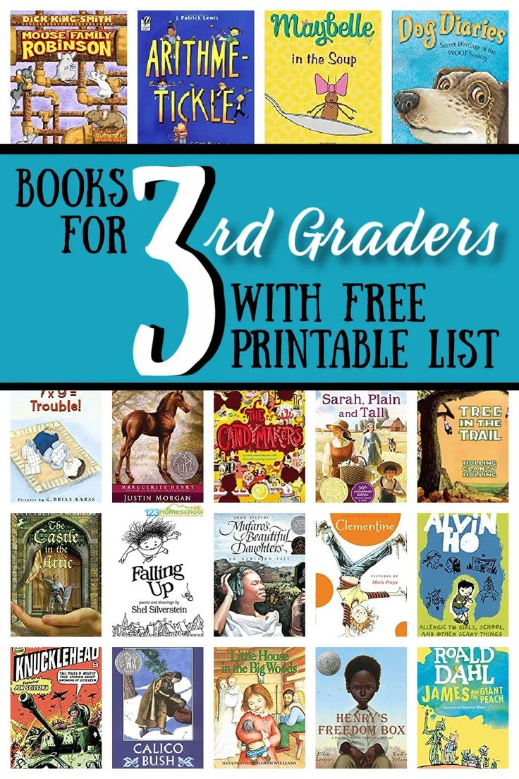Wonderful Books For 3Rd Graders (With Free Printable List!) with FREE Printable Books For Third Graders