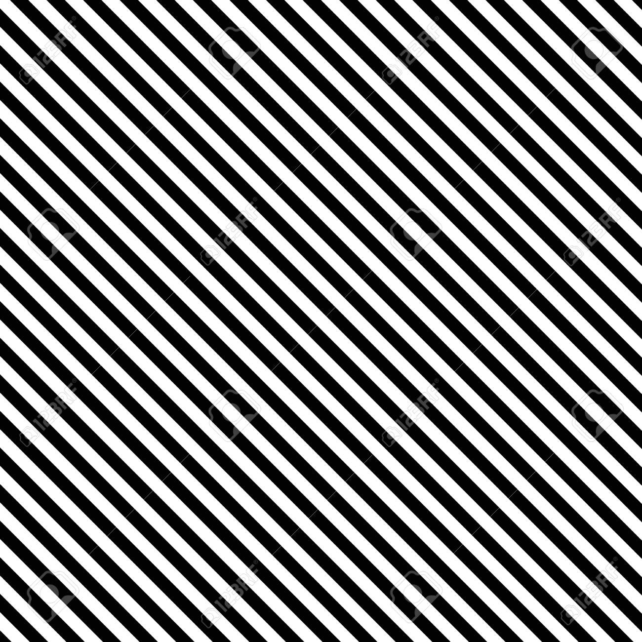 Wrapping Paper Template With Diagonal Black And White Stripes in FREE Printable Black and White Striped Paper